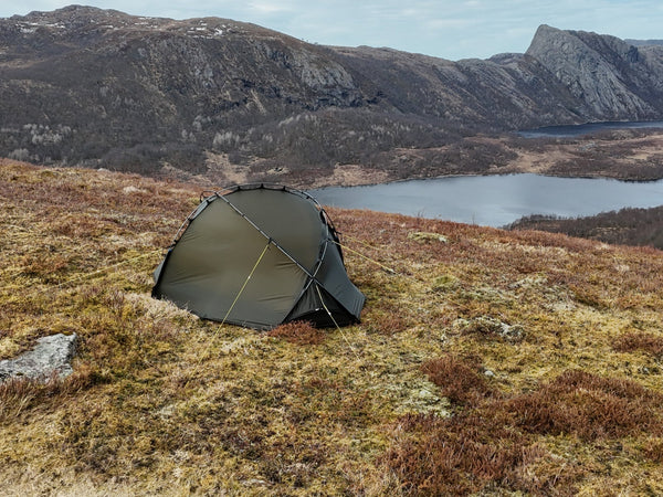 1 Person 3-Season Hiking Tent - Vern 1 3S - 1.67kg by Nortent
