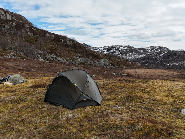 1 Person 3-Season Hiking Tent - Vern 1 3S - 1.67kg by Nortent