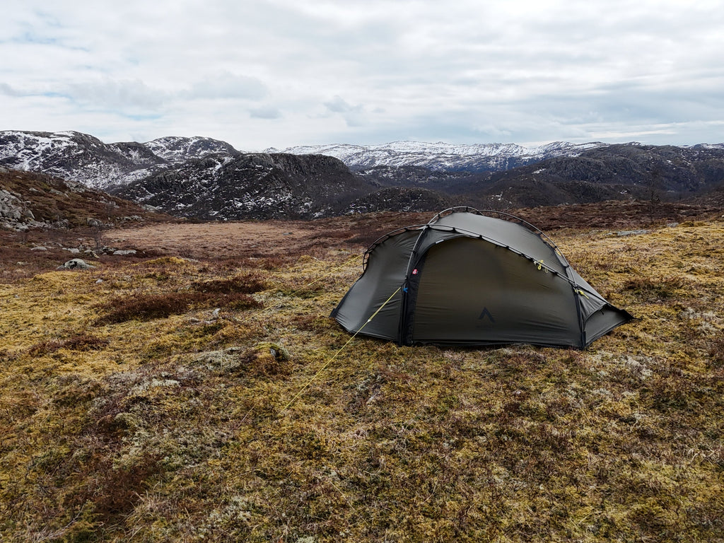 1 Person 3-Season Hiking Tent - Vern 1 3S - 1.67kg by Nortent