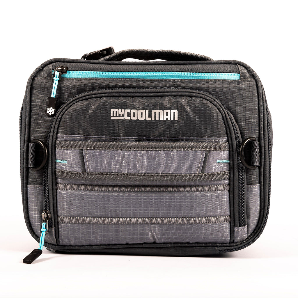 myCOOLMAN Expandable Lunch Box With 2 Ice Walls