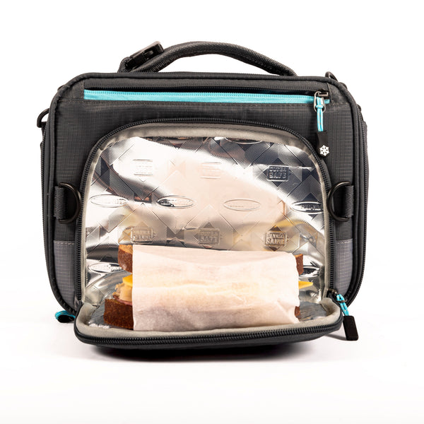 myCOOLMAN Expandable Lunch Box With 2 Ice Walls
