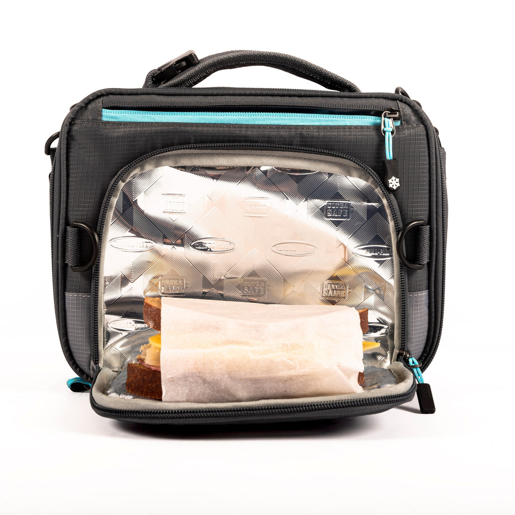myCOOLMAN Expandable Lunch Box With 2 Ice Walls