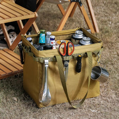 Collapsible Camping Hamper by Cranky Croc - Camping Australia
