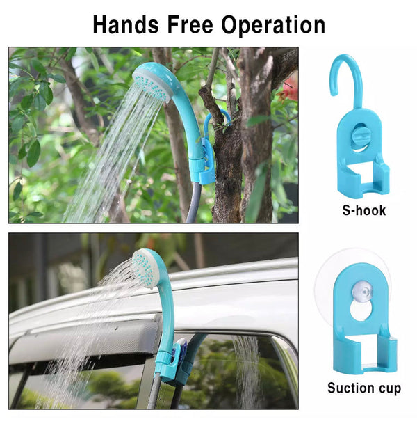 Rechargeable Camping Shower 12V by Cranky Croc
