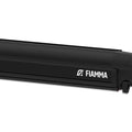 Fiamma F45 L Deep Black 500cm Awning - Royal Grey Canopy