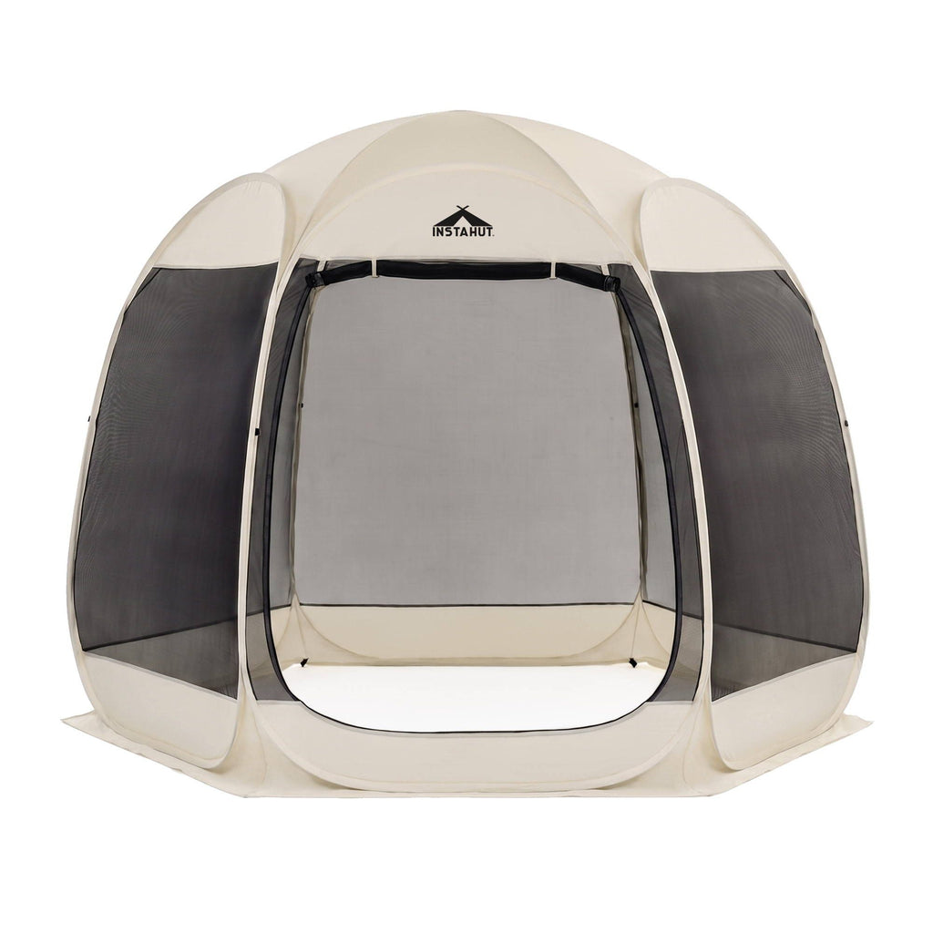 Instahut 6 Sided Pop Up Screen Gazebo 2.7 x 1.35m