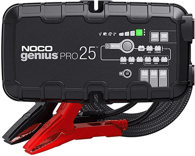 Noco GENIUSPRO25 6V/12V/24V 25-Amp Smart Battery Charger