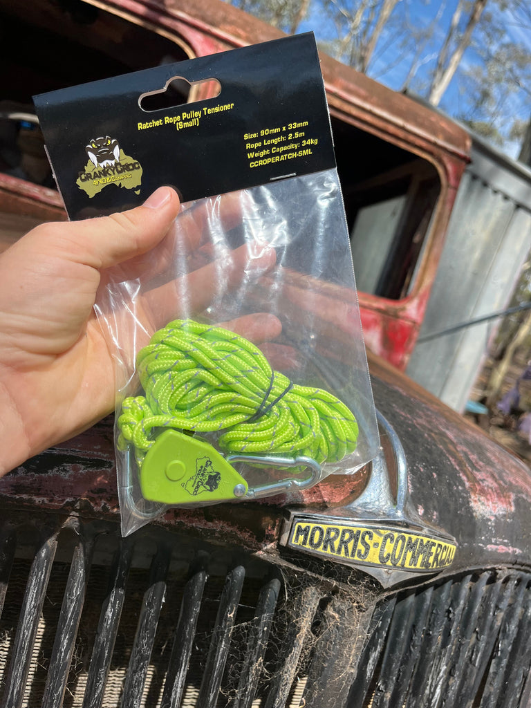 Tent Rope Ratchet Strap (small) by Cranky Croc