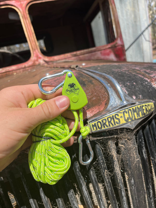 Tent Rope Ratchet Strap (small) by Cranky Croc