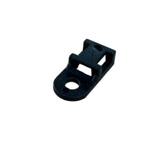 Cable Tie Mount Black- Saddle Type Small 10 Pack