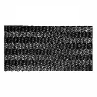 Polyester Webbing Seatbelt Type Black — 1m