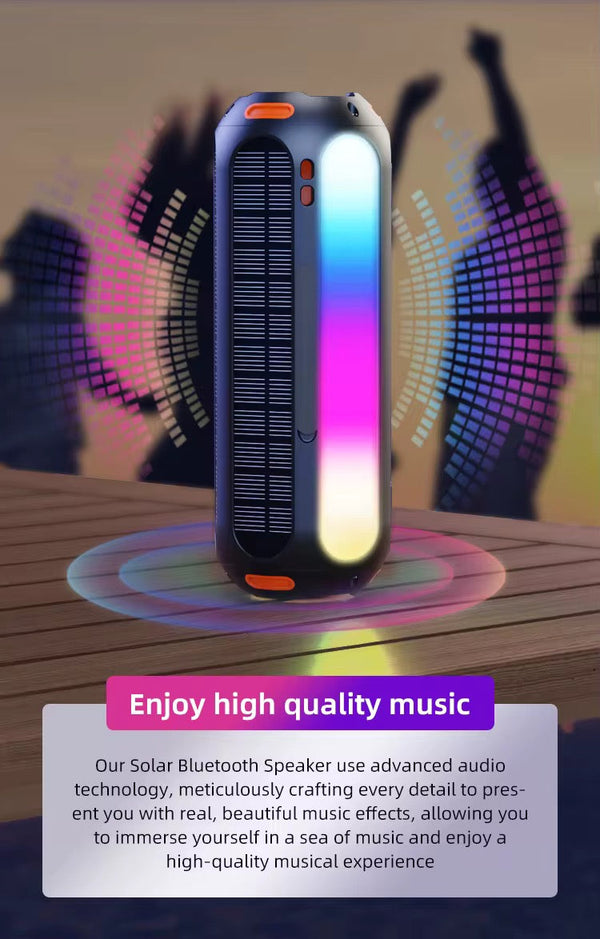 SOLAR MAGNETIC PARTY SPEAKER by Cranky Croc