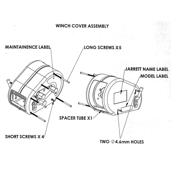 Jarrett Winch Cover Kit