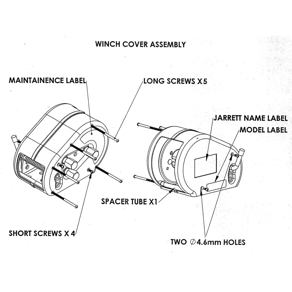 Jarrett Winch Cover Kit