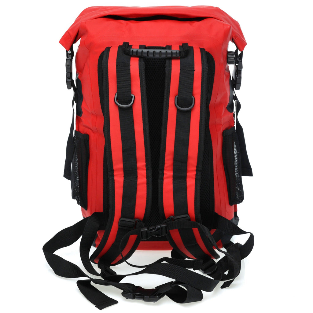 Tidal Trekker 25L Cooler Backpack – Deep Red lifestyle