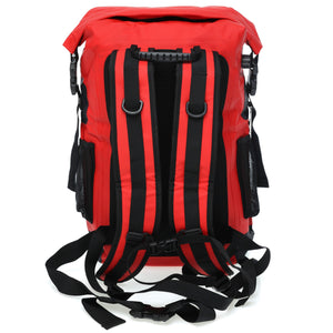 Tidal Trekker 25L Cooler Backpack – Deep Red lifestyle