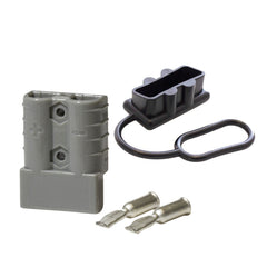Heavy Duty Connector & Cover, 50Amp