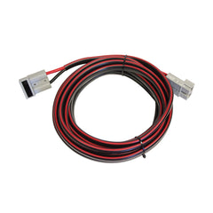 5m Extension Lead, 50 Amp, 12V Connector With In-Built Voltmeter To Standard 50 Amp, 12-36V Connector