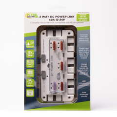 5 Way DC Power Link, 40A 12–24V