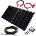 200W, 12V Portable Folding Solar Kit With Dual Charge Feature
