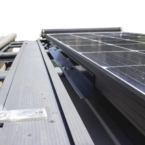 Ezy Large Rails (twin Pack) Bl by KT Solar