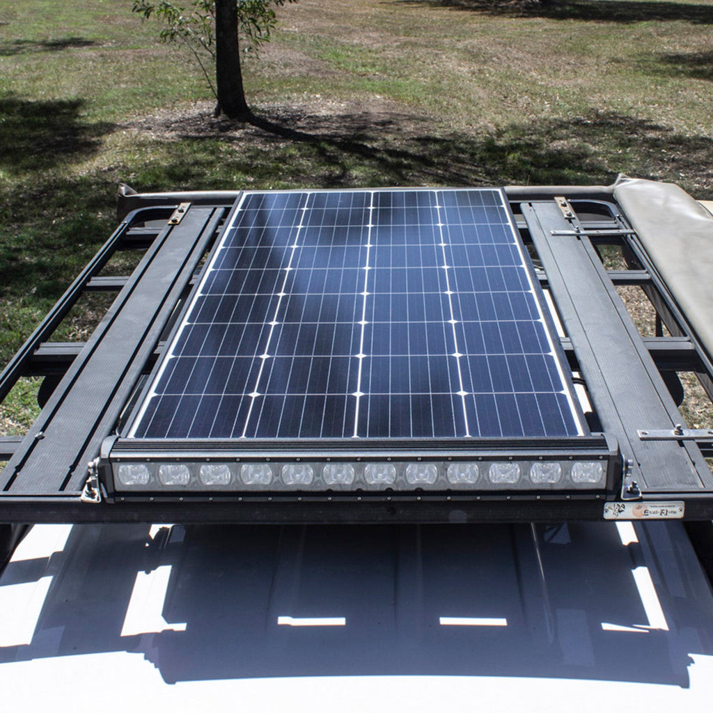 Twin Solar Panel Mounting ‘EZY’ Rails – Small