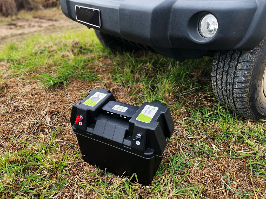 Battery Box with 12V Accessories
