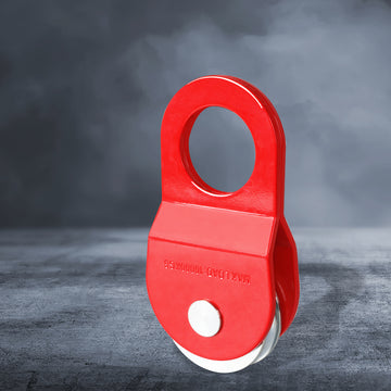Manan 10 Ton Snatch Block Winch Recovery Red