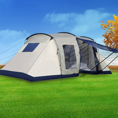 Mountview Large Family Camping Tent Blue