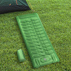 Mountview Sleeping Mat Air Bed Pad Caming Single Green