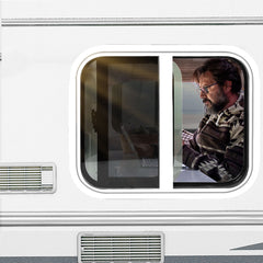 Manan Sliding Window Caravan Motorhome White