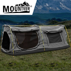 Mountview King Single Swag Camping Swag Grey