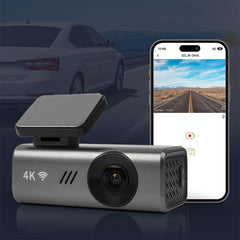Manan 4K WiFi Dash Camera with Voice Control