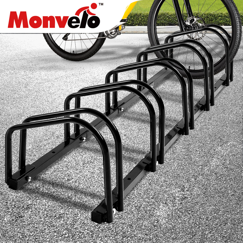 Monvelo 5 Bike Floor Stand Bicycle Parking Rack
