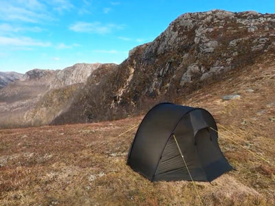 1 Person 3-Season Hiking Tent - Ly 1 3S - 1.57kg by Nortent