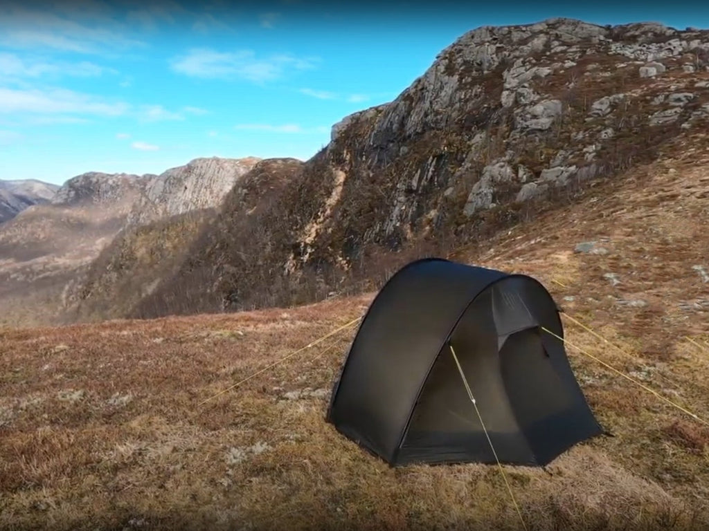 1 Person 3-Season Hiking Tent - Ly 1 3S - 1.57kg by Nortent