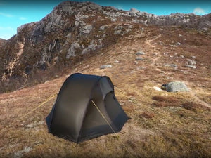 1 Person 3-Season Hiking Tent - Ly 1 3S - 1.57kg by Nortent