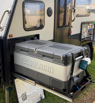 myCOOLMAN Dual Zone 96L Fridge & Freezer And Bonus PowerPack