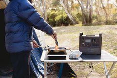 myCOOLMAN Energy Power Station 1920Wh (150Ah) & Bonus 100W Solar Blanket