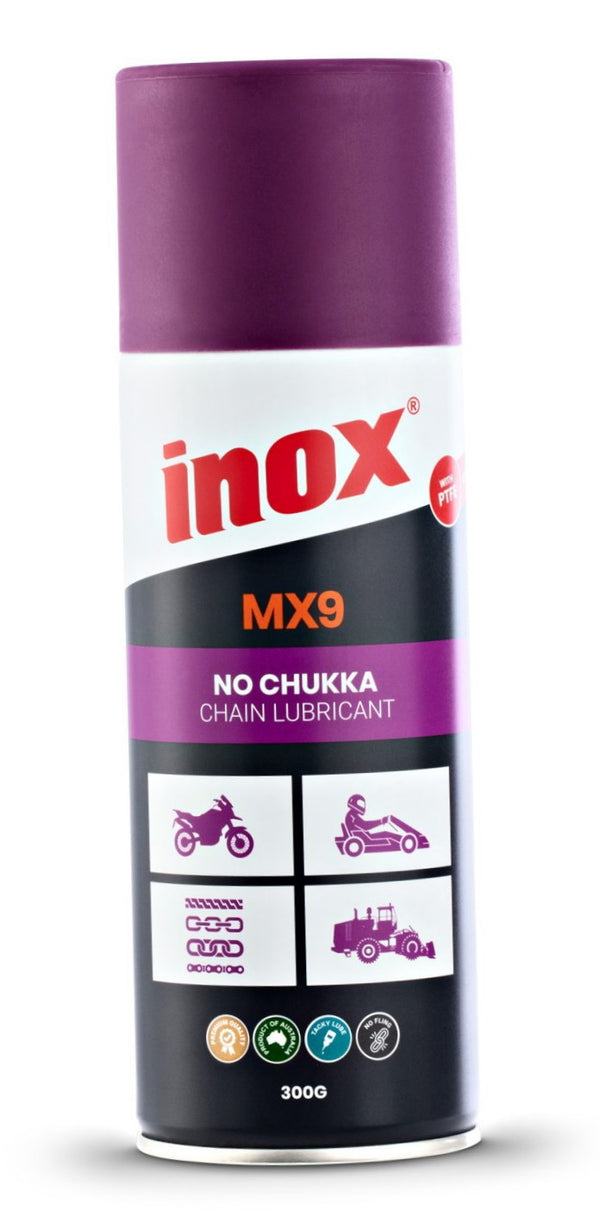 Inox MX9 No Chukka Chain Lube Aerosol 300g