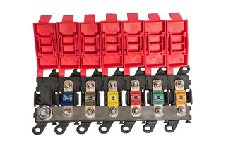 AllSpark Modular Fuse Holders -  6 x Midi Fuse Holder + Input Module + Busbar