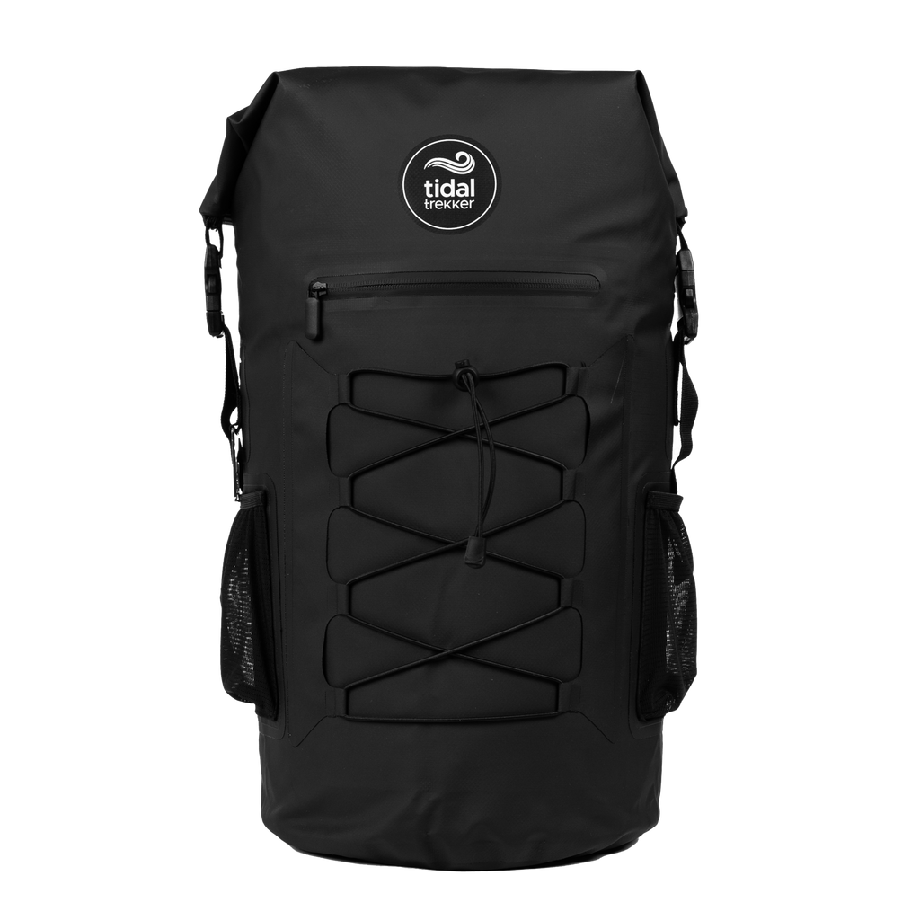 Tidal Trekker 35L Cooler Backpack – Black product shot