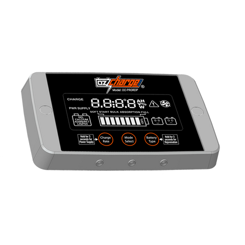 Ozcharge Optional Wired Remote Display Suit Pro2500L, OC1225U, OC2412U