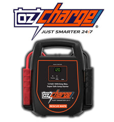 OzCharge Rescue Mate Battery-less Jump Starter - 12V 1000A - Suit Petrol Engines up to 10 .0 Litres & Diesel 5.0L