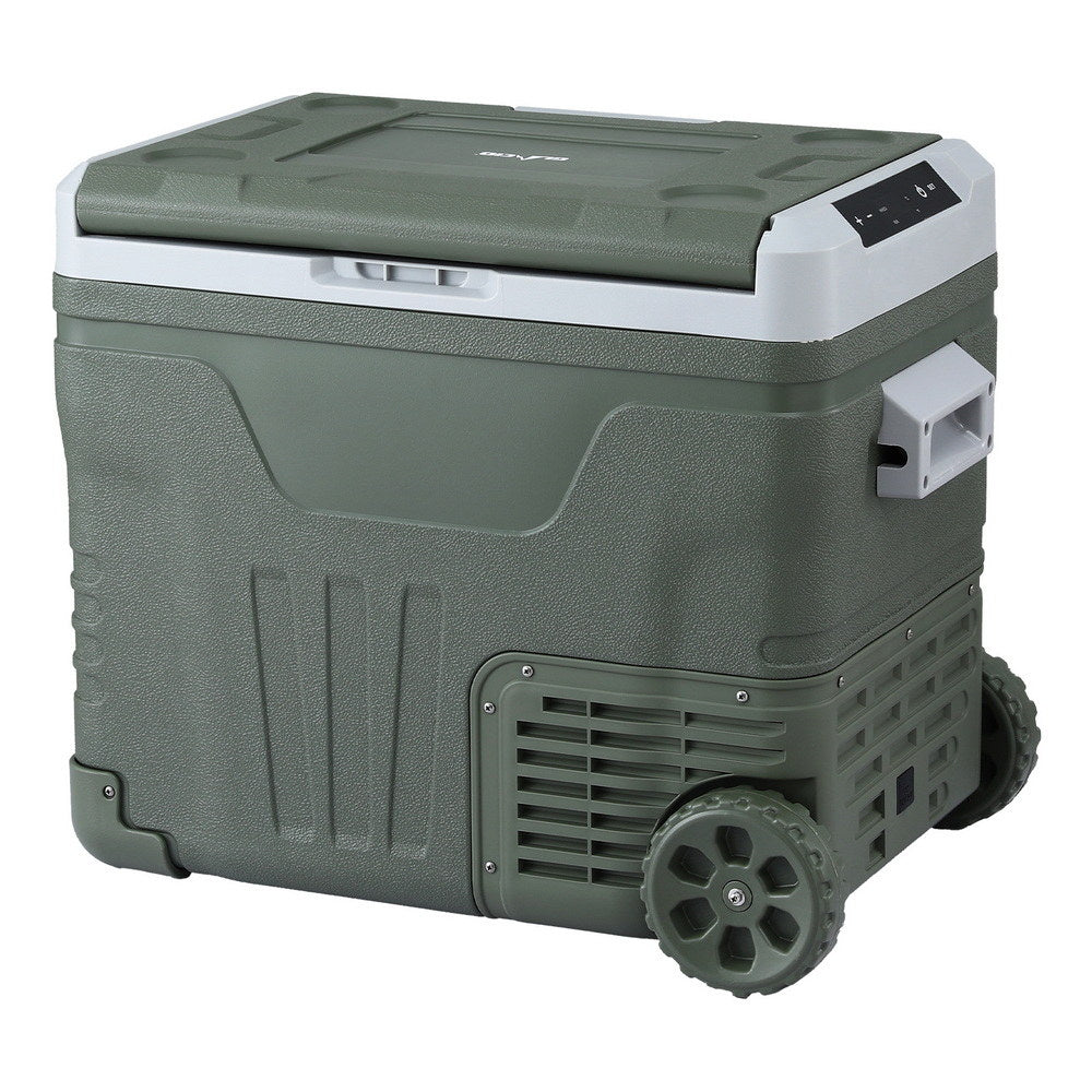 Glacio 50L Portable Fridge Freezer with Wheels 12V/24V/240V