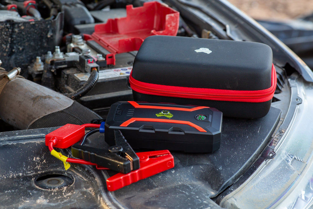 Portable Lithium Jump Starter by Cranky Croc