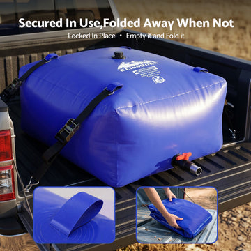 Weisshorn 540L Collapsible Water Bladder