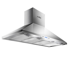 Devanti 1500mm BBQ Commercial Rangehood RH-BBQ-1500 - Stainless Steel Wall Mount Outdoor Kitchen