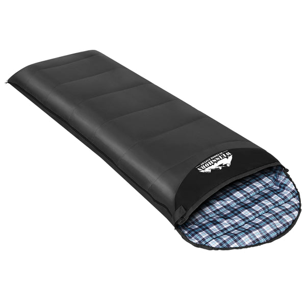 Weisshorn Single Thermal Sleeping Bag 0°C - Grey