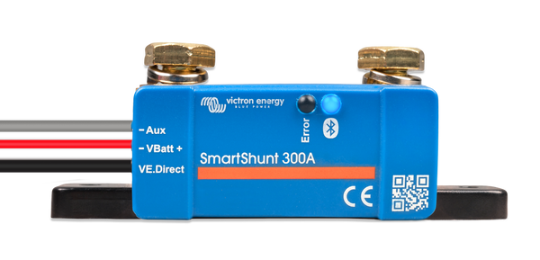Victron Smart Shunt 300A Battery Monitor with Bluetooth IP65 Waterproof
